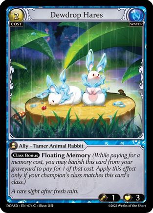 Dewdrop Hares (076) - Dawn of Ashes Starter Decks