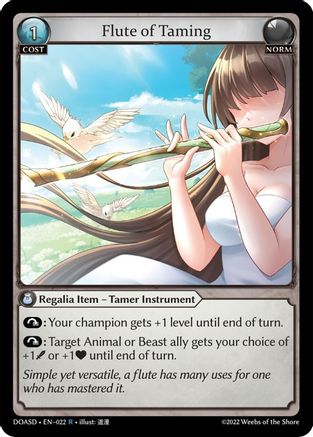 Flute of Taming (022) - Dawn of Ashes Starter Decks