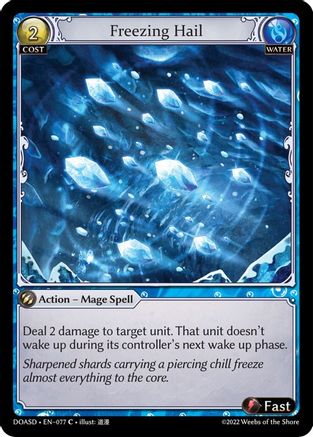 Freezing Hail (077) - Dawn of Ashes Starter Decks