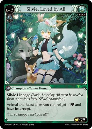 Silvie, Loved by All (012) - Dawn of Ashes Starter Decks