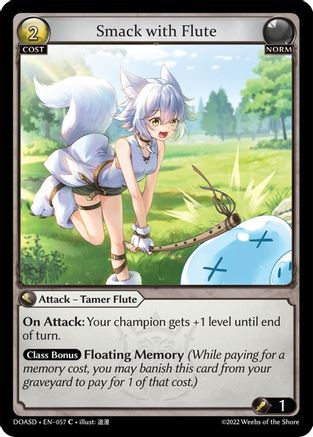 Smack with Flute (057) - Dawn of Ashes Starter Decks