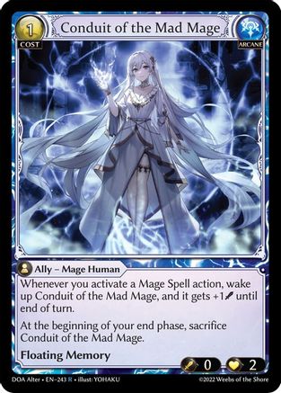 Conduit of the Mad Mage (243) - Dawn of Ashes Alter Edition