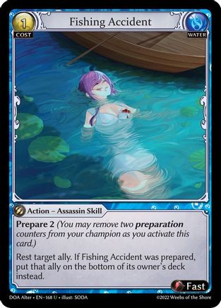 Fishing Accident (168) - Dawn of Ashes Alter Edition