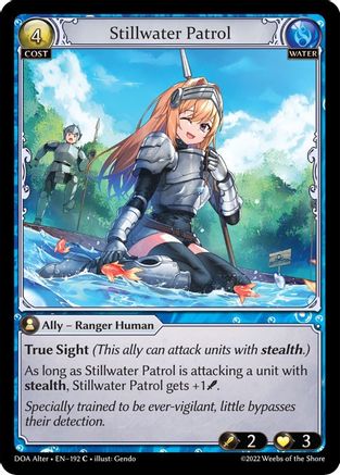Stillwater Patrol (192) - Dawn of Ashes Alter Edition