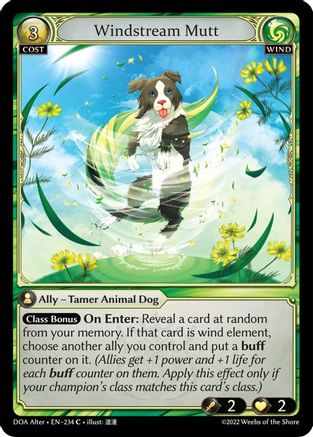 Windstream Mutt (234) - Dawn of Ashes Alter Edition