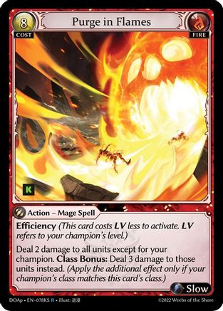 Purge in Flames (KS) (078KS) - Dawn of Ashes Prelude