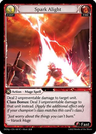 Spark Alight (081) - Dawn of Ashes Prelude