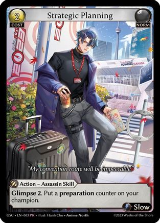 Strategic Planning (003) - Region Exclusive Promotional Cards