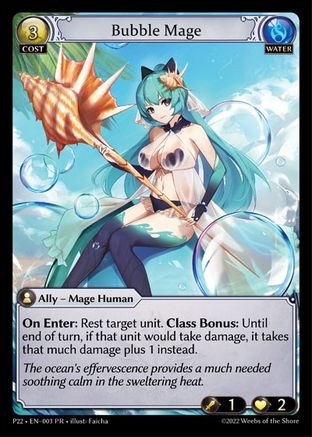 Bubble Mage (003) - Promotional Cards Foil