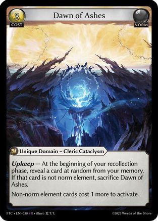 Dawn of Ashes (030) - Fractured Crown Foil