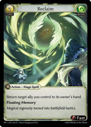 Reclaim (012) - Supporter Pack 1 Foil
