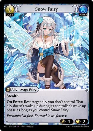 Snow Fairy (014) - Supporter Pack 1 Foil