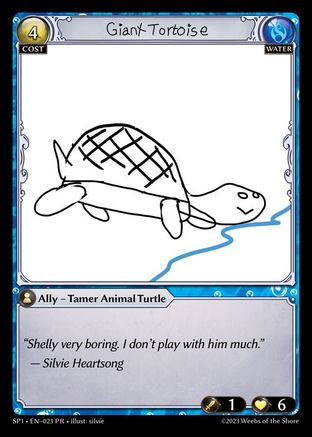 Giant Tortoise (023) - Supporter Pack 1