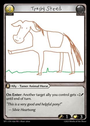 Trusty Steed (026) - Supporter Pack 1