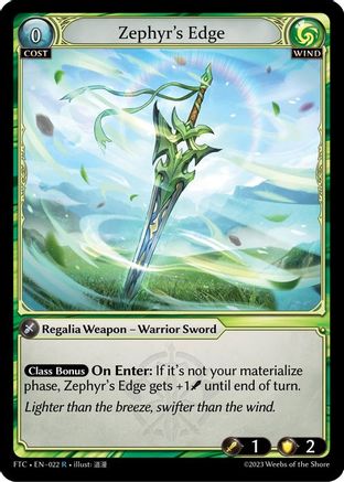 Zephyr's Edge (022) - Fractured Crown Foil