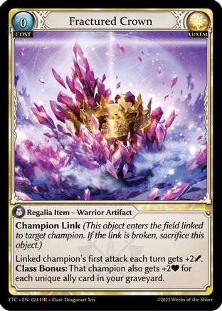 Fractured Crown (024) - Fractured Crown Foil