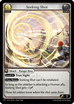 Seeking Shot (046) - Fractured Crown Foil