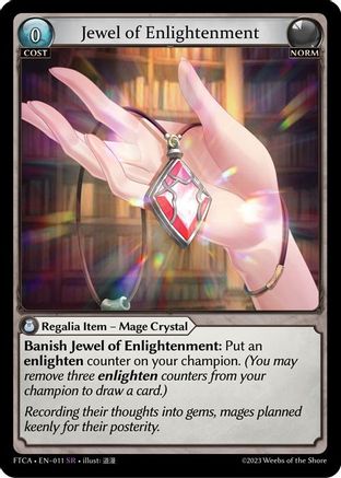 Jewel of Enlightenment (011) - Fractured Crown Foil