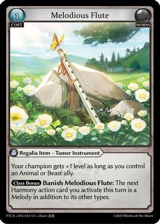 Melodious Flute (013) - Fractured Crown Foil