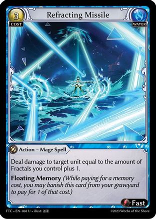 Refracting Missile (068) - Fractured Crown Foil