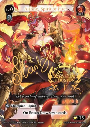 Aithne, Spirit of Fire (CPR) (009) - Promotional Cards Foil