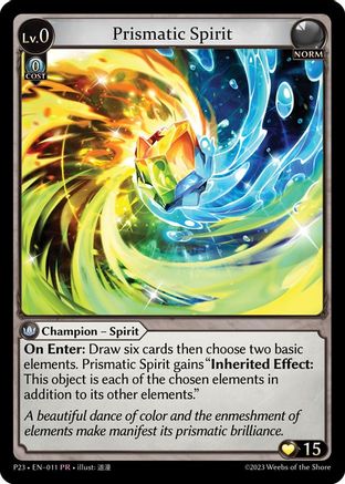 Prismatic Spirit (011) - Promotional Cards
