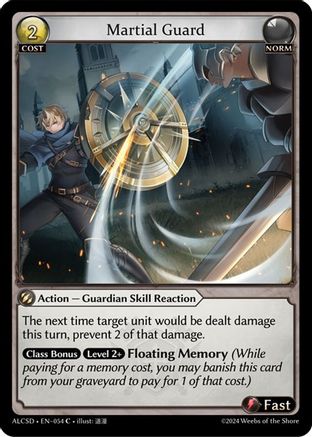 Martial Guard (054) - Alchemical Revolution Starter Decks