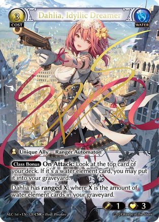 Dahlia, Idyllic Dreamer (CSR) (ALC1E) (128) - Alchemical Revolution Foil