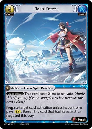 Flash Freeze (131) - Alchemical Revolution Foil