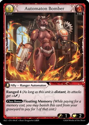 Automaton Bomber (096) - Alchemical Revolution Foil