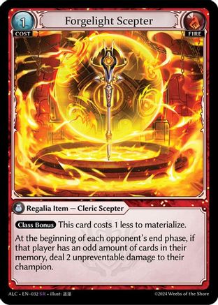 Forgelight Scepter (032) - Alchemical Revolution Foil