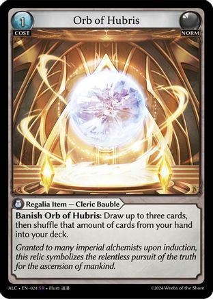 Orb of Hubris (024) - Alchemical Revolution