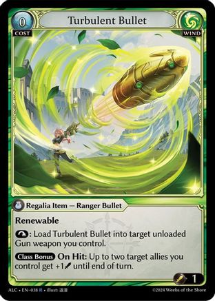 Turbulent Bullet (038) - Alchemical Revolution Foil