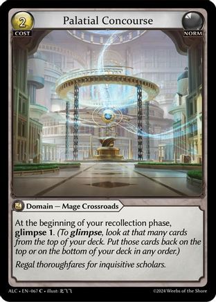 Palatial Concourse (067) - Alchemical Revolution Foil