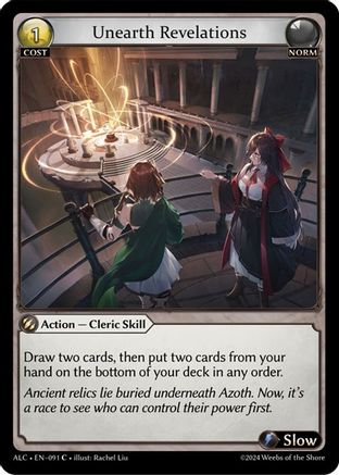 Unearth Revelations (091) - Alchemical Revolution Foil