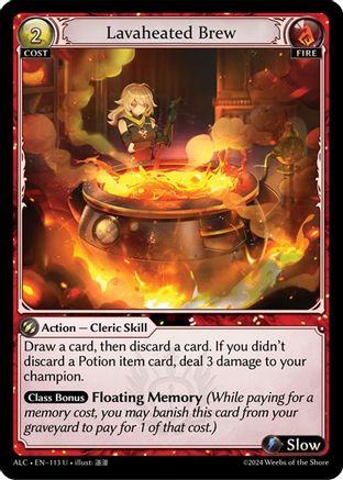 Lavaheated Brew (113) - Alchemical Revolution Foil