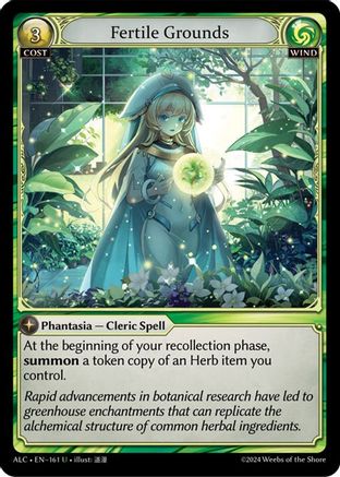 Fertile Grounds (161) - Alchemical Revolution Foil