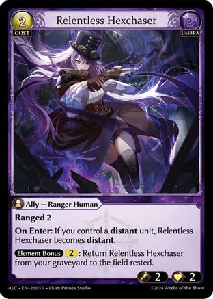 Relentless Hexchaser (210) - Alchemical Revolution Foil
