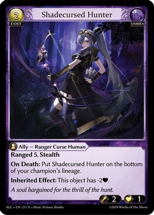 Shadecursed Hunter (211) - Alchemical Revolution