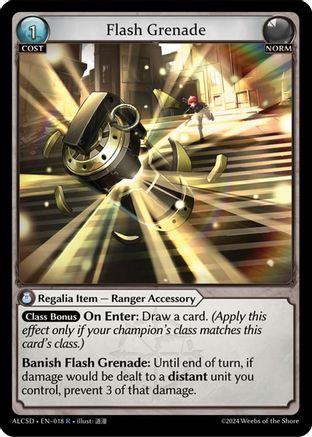 Flash Grenade (018) - Alchemical Revolution Starter Decks