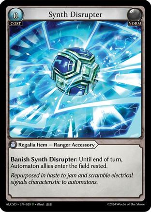 Synth Disrupter (028) - Alchemical Revolution Starter Decks