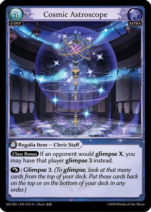 Cosmic Astroscope (033) - Alchemical Revolution Starter Decks