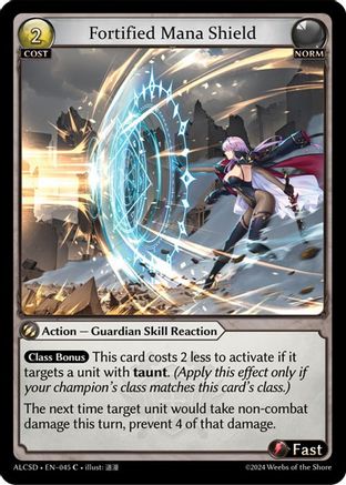 Fortified Mana Shield (045) - Alchemical Revolution Starter Decks