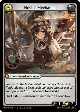 Novice Mechanist (056) - Alchemical Revolution Starter Decks
