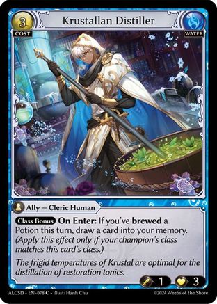 Krustallan Distiller (078) - Alchemical Revolution Starter Decks