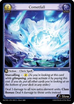 Cometfall (090) - Alchemical Revolution Starter Decks