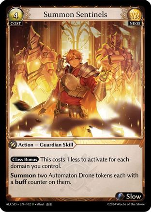 Summon Sentinels (102) - Alchemical Revolution Starter Decks
