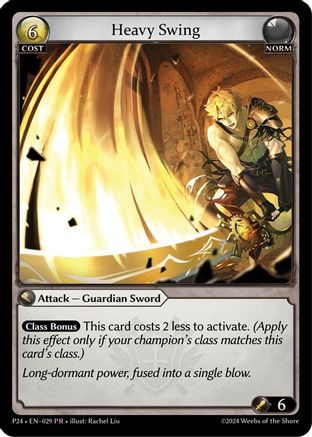 Heavy Swing (029) - Promotional Cards Foil