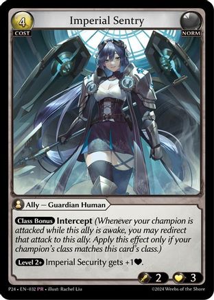 Imperial Sentry (032) - Promotional Cards Foil