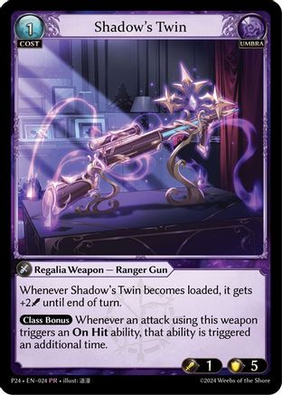 Shadow's Twin (024) - Promotional Cards Foil